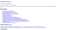 Desktop Screenshot of cyberwar.nl